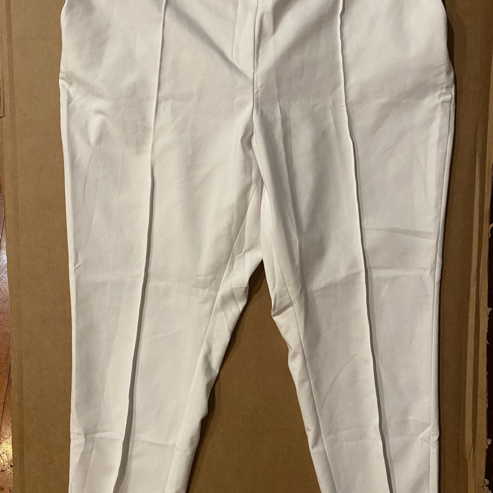 Calvin Klein White Pantsuit